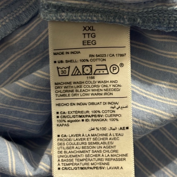 Old Navy Cotton Ruffle Blouse, size XXL - Picture 4 of 7